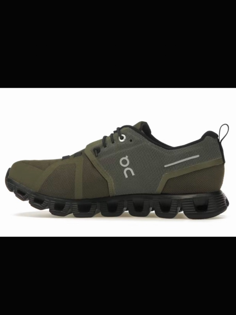 On Running Women’s Cloud 5 Waterproof Olive/Black NWT 8.5